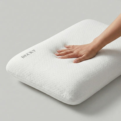 BECKY SLEEPGEAR Classic Bread-Shaped Memory Foam Pillow (ខ្នើយអេប៉ុងពិសេស)