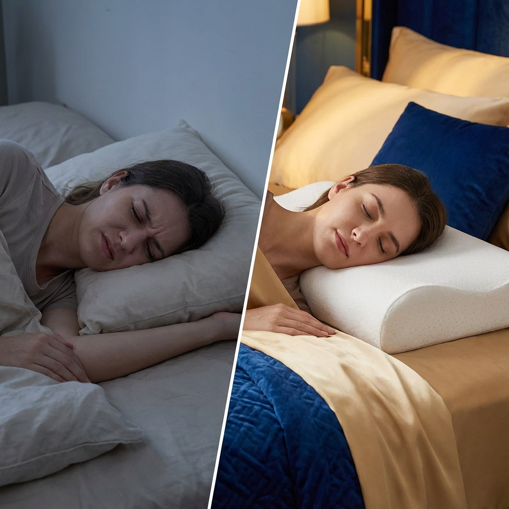 Dual-Height Specialized Support for Premium Sleep Health