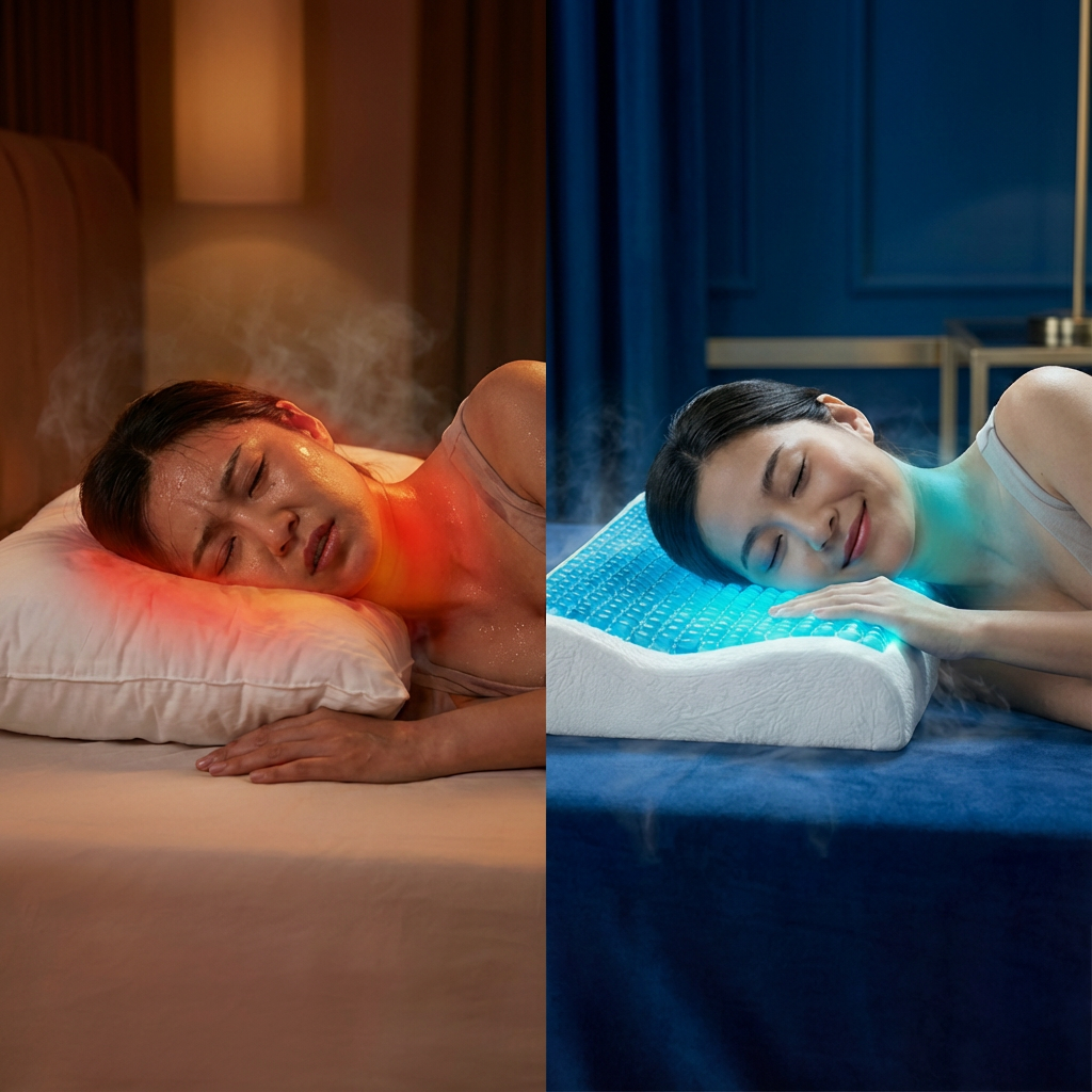 High-End Memory Foam Core for Superior Neck Support