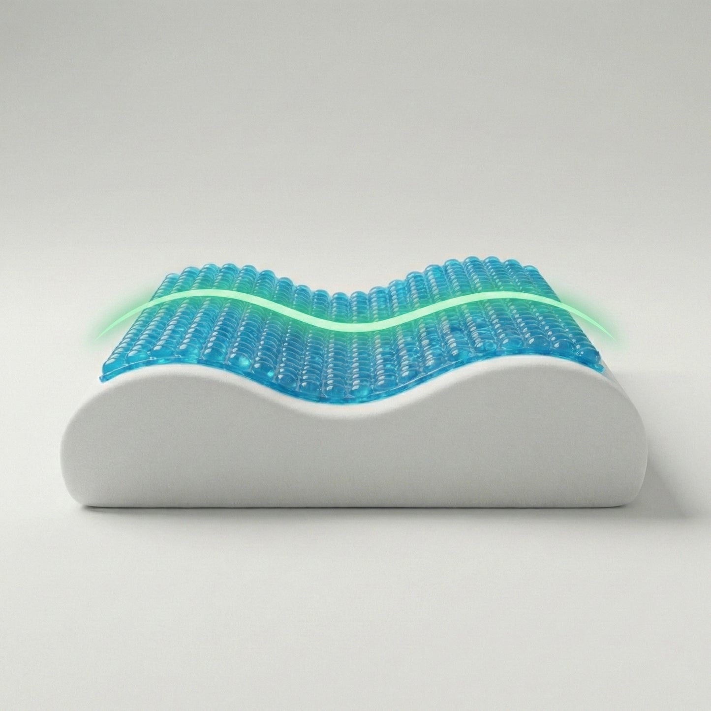 BECKY SLEEPGEAR Large Particle Cooling Gel Pillow (ខ្នើយត្រជាក់ជែលធំ)