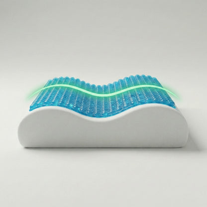 BECKY SLEEPGEAR Large Particle Cooling Gel Pillow (ខ្នើយត្រជាក់ជែលធំ)